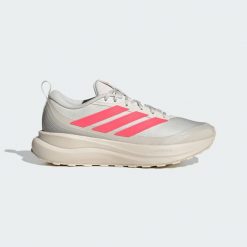 Buty sportowe RUNFALCON 6 ATR. Białe obuwie sportowe damskie Adidas, bez wzorów, z gumy, do biegania. Za 259.00 zł.