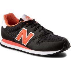 Sneakersy NEW BALANCE - GW500KWS Czarny. Czarne półbuty damskie New Balance, bez wzorów, z materiału, bez obcasa, na płaskiej podeszwie, bez zapięcia. W wyprzedaży za 179.00 zł.