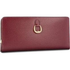 Duży Portfel Damski LAUREN RALPH LAUREN - Bennington 432688520010 Merlot. Czerwone portfele damskie Lauren Ralph Lauren, ze skóry. Za 609.90 zł.