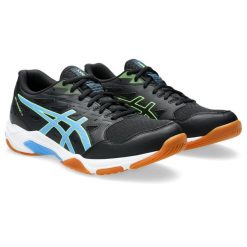 Buty do siatkówki męskie Asics Gel-Rocket 11. Czarne buty sportowe męskie Asics, bez zapięcia, do siatkówki. Za 339.00 zł.