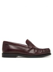 Calvin Klein Mokasyny Round Essential Loafer Lth HW0HW03195 Brązowy. Brązowe mokasyny damskie Calvin Klein, ze skóry. Za 569.99 zł.
