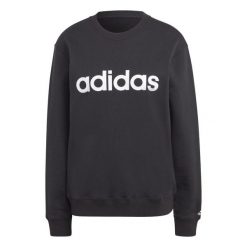 Bluza damska adidas Essentials Linear French Terry. Białe bluzy sportowe damskie Adidas, xl, bez wzorów, bez kaptura. Za 194.99 zł.