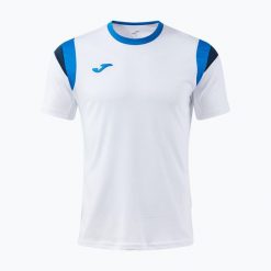 Koszulka tenisowa męska Joma Terra. Białe koszulki sportowe męskie Joma, m, bez wzorów, z materiału, bez kołnierzyka, bez ramiączek, tenisowe. Za 109.99 zł.