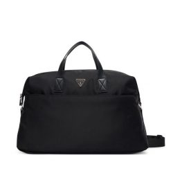 Torebka Guess. Czarne torebki do ręki damskie Guess, z aplikacjami, bez dodatków. Za 824.99 zł.