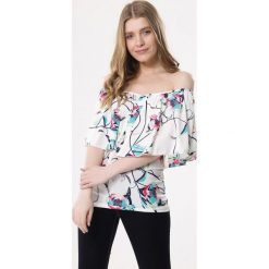 Biało-Różowa Bluzka Unconventional. Koszule damskie marki Born2be. Za 34.99 zł.