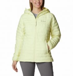 Kurtka Sportowa Puchowa Columbia Silver Falls. Żółte kurtki sportowe damskie Columbia, xs, bez wzorów, z puchu, z kapturem. Za 255.99 zł.