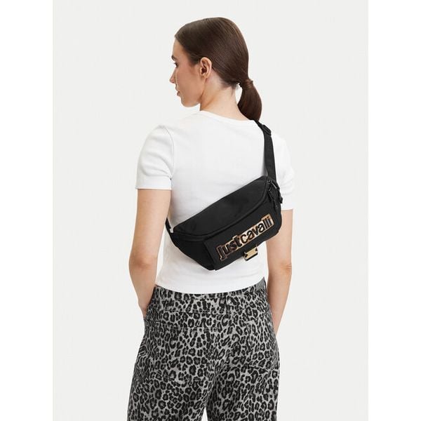 Nerka Just Cavalli. Czarne saszetki męskie Just Cavalli, młodzieżowe, małe. Za 286.99 zł.