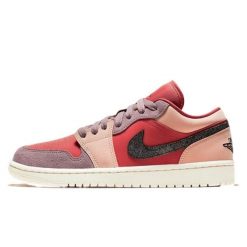 Buty do chodzenia dla dorosłych Air Jordan 1 Low Canyon Rust. Brązowe obuwie sportowe damskie Jordan, bez wzorów, ze skóry, trekkingowe, Nike Air Jordan. Za 2,425.03 zł.