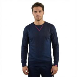 Bluza damska NEBI niebieska. Czerwone bluzy damskie Legea, s, bez wzorów, z bawełny, bez kaptura. Za 72.00 zł.