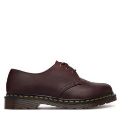 Półbuty Dr. Martens. Czerwone półbuty na co dzień męskie Dr. Martens, bez zapięcia. Za 859.99 zł.