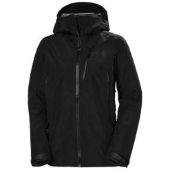 Damska kurtka wodoodporna Helly Hansen Odin 9 World 3.0. Czarne kurtki damskie Helly Hansen, l, bez wzorów, z dzianiny, bez kaptura. Za 1,966.50 zł.