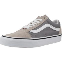 Buty VANS OLD SKOOL 2 TONE Szary. Szare trampki i tenisówki damskie Vans, bez wzorów, ze skóry, bez zapięcia. Za 301.99 zł.