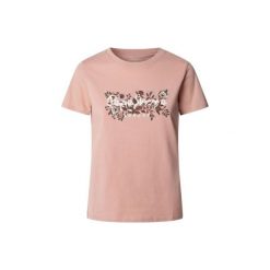 Koszulka damska Pepe Jeans Rosalind. Czerwone t-shirty damskie Pepe Jeans, bez wzorów, z jeansu, bez kołnierzyka. W wyprzedaży za 108.00 zł.