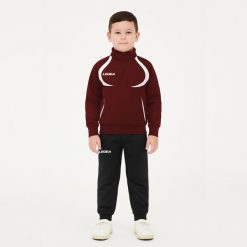 Komplet dresu dla chłopca ALGERIA JUNIOR JR. Białe spodnie sportowe dla chłopców Legea, bez wzorów, z dresówki, sportowe, na jogę i pilates. W wyprzedaży za 80.00 zł.