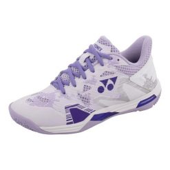 Buty do badmintona Yonex PC Eclipsion Z. Białe obuwie sportowe damskie YONEX, bez wzorów, z materiału. Za 656.65 zł.