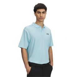Koszulka Under Armour Matchplay Polo. Szare koszulki polo męskie Under Armour, m, bez wzorów, z materiału, eleganckie, bez ramiączek. Za 262.35 zł.