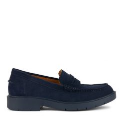 Loafersy Geox. Niebieskie mokasyny damskie Geox. Za 509.99 zł.