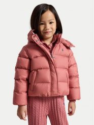 Polo Ralph Lauren Kurtka puchowa 312970102502 Różowy Regular Fit. Czerwone kurtki i płaszcze dla dziewczynek Polo Ralph Lauren, bez wzorów, z puchu, bez kaptura. Za 1,199.00 zł.