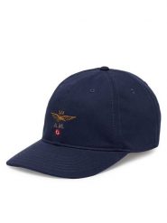 Aeronautica Militare Czapka z daszkiem 262HA1246UCT02261 Granatowy. Niebieskie rękawiczki męskie Aeronautica Militare, bez wzorów, z bawełny. Za 179.99 zł.