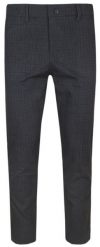 Spodnie Męskie Chinos z Elastanem, Zwężana Nogawka -QUICKSIDE - Brąz w Kratkę. Spodnie materiałowe męskie Quickside, m, bez wzorów, z elastanu. Za 199.00 zł.