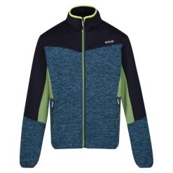 Bluza Polarowa Męska Melanżowy Pełen Suwak Coladane VI. Niebieskie bluzy męskie Regatta, na zimę, m, bez wzorów, z polaru, bez kaptura. Za 110.99 zł.