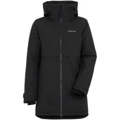 Parka dla kobiet Didriksons Helle. Czarne parki damskie Didriksons, na jesień, m, bez wzorów, bez kaptura. W wyprzedaży za 873.00 zł.