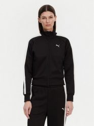 Puma Bluza T7 Always On 629796 Czarny Regular Fit. Czarne bluzy damskie Puma, xs, bez wzorów, z syntetyku, bez kaptura. Za 199.99 zł.