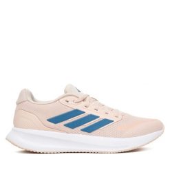 Buty do biegania adidas. Czerwone obuwie sportowe damskie Adidas, bez wzorów, do biegania. Za 259.99 zł.