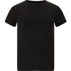 Koszulka damska Athlecia Lankae. Czarne koszulki sportowe damskie Athlecia, bez wzorów, sportowe, bez kołnierzyka. Za 99.99 zł.