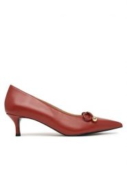 Furla Czółenka Poppy YM21FPO X30000 CN 4902S Brązowy. Brązowe czółenka damskie Furla, bez wzorów, ze skóry, bez obcasa, bez zapięcia. Za 969.99 zł.