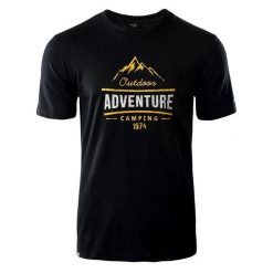 Męska Koszulka Lore. Białe koszulki sportowe męskie Hi-tec, m, bez wzorów, bez kołnierzyka, bez ramiączek, trekkingowe. Za 53.99 zł.