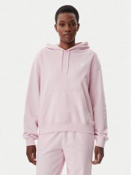 New Balance Bluza WT41507 Różowy Relaxed Fit. Czerwone bluzy damskie New Balance, xl, bez wzorów, z bawełny, bez kaptura. Za 179.99 zł.