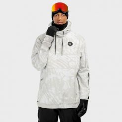 Kurtka snowboardowa męska W1 Tremblant. Białe kurtki męskie SIROKO, l, bez wzorów, z softshellu, bez kaptura. Za 844.00 zł.