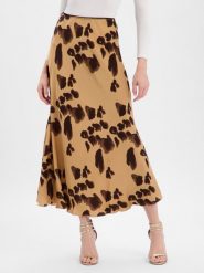 Msch Copenhagen Spódnica - MSCHClarette Irda Kobiety wiskoza brązowy, S. Brązowe spódnice damskie MSCH Copenhagen, s, bez wzorów, z satyny, eleganckie. Za 179.95 zł.