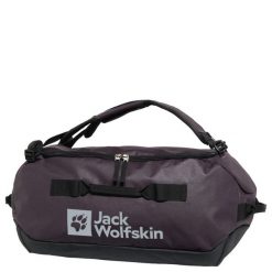 Torba podróżna Jack Wolfskin All-In Duffle 4. Fioletowe torby podróżne damskie Jack Wolfskin, bez wzorów, sportowe. Za 409.99 zł.