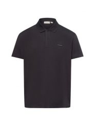 Calvin Klein Jeans koszulka polo Mężczyźni Bawełna czarny, M. Czarne koszulki polo męskie Calvin Klein Jeans, m, bez wzorów, z bawełny, eleganckie, bez ramiączek. Za 229.95 zł.