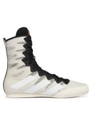 Adidas Buty bokserskie Box Hog 4 JS4686 Biały. Białe buty sportowe męskie Adidas, z materiału, bez zapięcia. Za 479.99 zł.