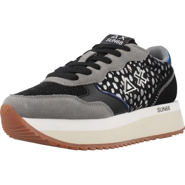 Buty SUN68 BIG ALLY ANIMALIER Czarny. Czarne trekkingi damskie SUN68, trekkingowe. Za 381.99 zł.