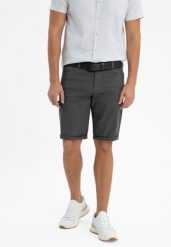 Krótkie spodenki męskie P-YOKO. Szare krótkie spodenki sportowe męskie Volcano, l, bez wzorów, z bawełny. Za 149.99 zł.