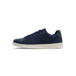 Sneakersy Hummel Court Line Sn. Niebieskie obuwie sportowe damskie Hummel, bez wzorów. Za 220.00 zł.