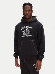 Adidas Bluza Wabash JP4483 Czarny Loose Fit. Czarne bluzy męskie Adidas, m, bez wzorów, z bawełny, bez kaptura. Za 239.99 zł.