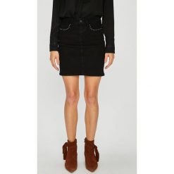 Vero Moda - Spódnica Sina. Niebieskie spódnice damskie Vero Moda, z bawełny. W wyprzedaży za 119.90 zł.