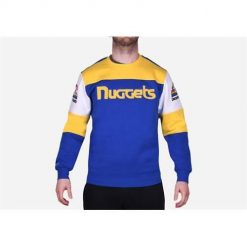 Bluza sportowa męska Mitchell & Ness Denver Nuggets. Żółte bluzy męskie Mitchell & Ness, m, bez wzorów, bez kaptura. Za 525.00 zł.
