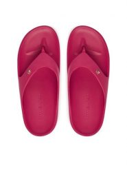 Tommy Hilfiger Japonki FW0FW09200 Różowy. Czerwone klapki damskie Tommy Hilfiger, bez wzorów, z syntetyku, bez obcasa. Za 189.99 zł.