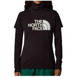 The North Face Koszulka S/S Easy Nf0A8A6Djk3. Czarne koszulki sportowe damskie The North Face, s, bez wzorów, bez kołnierzyka, bez ramiączek. Za 113.99 zł.
