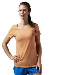 Koszulka sportowa damska Reebok EL Nep Tank. Brązowe koszulki sportowe damskie Reebok, bez wzorów, bez kołnierzyka, bez ramiączek. Za 104.00 zł.