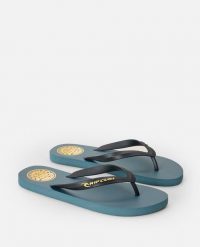 Japonki męskie Rip Curl Icons of Surf Bloom Open Toe. Niebieskie klapki męskie Rip Curl. Za 109.99 zł.