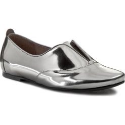 Półbuty GINO ROSSI - Lady DPG313-F99-30SS-0070-0 Ciemny Nikiel 1M. Szare półbuty damskie Gino Rossi, z materiału. W wyprzedaży za 219.00 zł.