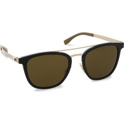 Okulary przeciwsłoneczne BOSS - 0838/S Mtbk/Mtgold 72Y. Czarne okulary przeciwsłoneczne damskie Boss. W wyprzedaży za 679.00 zł.