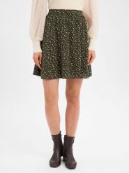 Msch Copenhagen mini spódniczka - MSCHKaylen Oceanna Kobiety zielony, XS. Zielone spódnice damskie MSCH Copenhagen, uniwersalny, bez wzorów, eleganckie, mini. Za 229.95 zł.